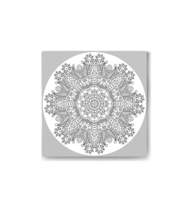 DBSanatevi Mandala Çiçek Tablo 50 X 50 Cm