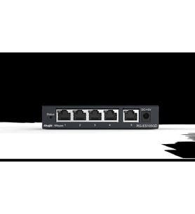 Ruijie-Reyee RG-ES105GD 5 Port 10-100-1000 Mbps Gbit Yönetilemez Switch Çelik Kasa