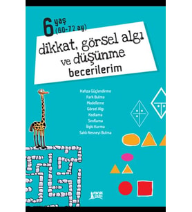 Minik Ada Dikkat, Görsel Algı Ve Düşünme Becerilerim 6 Yaş