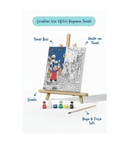 Ramazan Neşesi Şövaleli Boya Seti 20x20