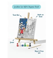 Ramazan Neşesi Şövaleli Boya Seti 20x20