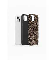 iPhone 15 Plus Vorian Çift Katmanlı Kılıf Sand Leopard