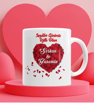 Sevgiliye En Güzel Hediye Kupa Bardak Beyaz 010
