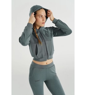 Hummel Alpa Kadın Sweatshirt (Gri)