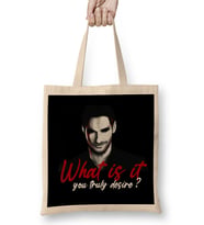 What Is It You Truly Desire Lucifer Bez Çanta Uzun Saplı