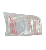 LokmanAVM Kilitli Naylon Torba Poşet 6X7 Cm Şeffaf 100 Adet 1 Paket