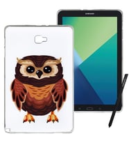 Samsung Galaxy Tab P580 Baskılı Silikon Kılıf BK-160