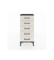 Arges Komodin 5 Çekmeceli 44x30x96 Antrasit-Aytaşı