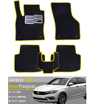 Fiat Egea (2015-2025) Uyumlu EVA Paspas Tam Set – Birebir Uyum, Araca Özel Tasarım,Kolay Montaj