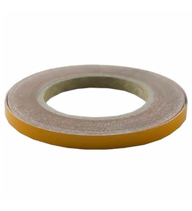 Reflektif Fosfor Şerit Bant Reflektör Sarı 1cm x 25 Metre