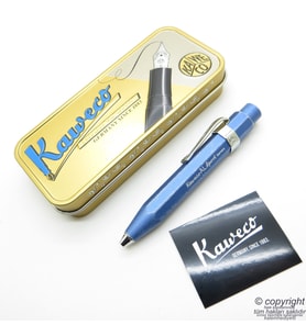 Kaweco 10000730 Klipsli Al Sport Stonewashed Blue Tükenmez Kalem  İsme Özel Kalem