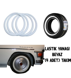 Atlas Lyon Lastik Yanağı Beyaz Yanak 17,5 Jant