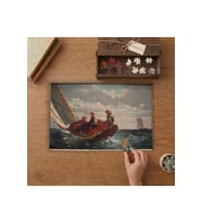 Breezing Up A Fair Wind Tasarımı 240 parça Ahşap Puzzle Ahşap Kutuda MP07102