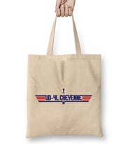 UD 4L Cheyenne Topgun Logo Aliens Bez Çanta Uzun Saplı