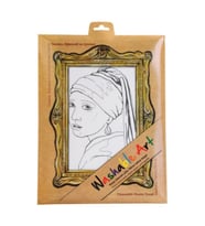 Funny Mat - Johannes Vermeer Gırl Wıth A Pearl Earrıng 25 X 35 Cm