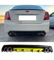 Chevrolet Lacetti Sarı Difüzör Çiftli Yuvarlak Egzoz Görünümlü D Tip Difizör
