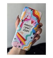 Xiaomi Redmi 10 2022 Uyumlu Baskılı Şeffaf Telefon Kılıfı