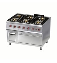 Vital  GKF9030 VITAL 900 SERİES GKF9030 6 BRÜLÖRLÜ GAZLI FIRINLI KUZİNE