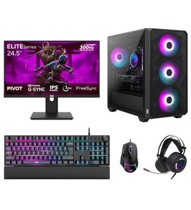 Dragos DRx7683 Ryzen 7 7700 32GB DDR5 1TB NVMe 8GB RTX5060 24.5 İnç 300Hz 1ms Oyuncu Hazır Sistem