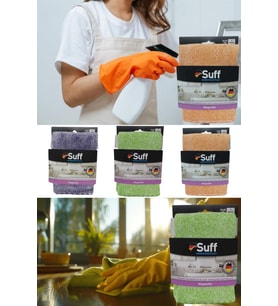 Çok Amaçlı Mikrofiber Temizlik Bezi Cam Ayna Araba Mutfak Toz Alma Fiber Bez 40x40 cm