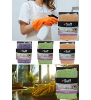 Çok Amaçlı Mikrofiber Temizlik Bezi Cam Ayna Araba Mutfak Toz Alma Fiber Bez 40x40 cm