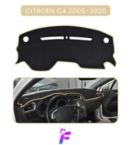 CITROEN C4 (2005-2020) Uyumlu Ön Göğüs Örtüsü Yansıma Önleyici Kolay Montaj Oto Aksesuar TA61