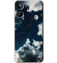 Realme 10 4G Kılıf HD Desen Baskılı Kılıf - Gece Gökyüzü
