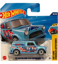 Hot Wheels '67 Austin Mini Van - Blue (1/64) 2025 Case (Çok Renkli)