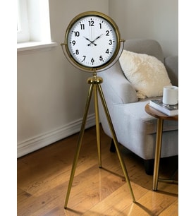 River World Lüks SaatAyaklı Tripod Gold