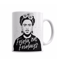 Frida Kahlo 4 Kupa Bardak Porselen