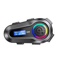 Motosiklet İntercom Üniversal Tüm Kasklara Uygun Işıklı Mod Motor 5.3 Bluetooth