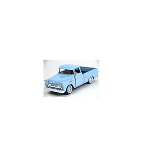 Motormax 1:24 1958 Chevy Apache Fleetside Pickup -Mavi Model Araba
