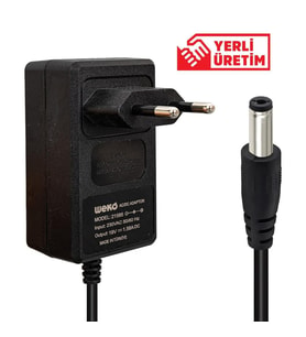 Weko 19 Volt 1.58 Amper 5.5*1.7 Uçlu Yerli Üretim Priz Tipi Notebook Adaptör