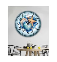 bilge Tasarım Retro Duvar Saati 40 x 40 CM (Karışık)