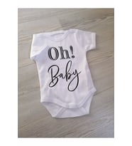 Oh Baby Tasarım Beyaz Zıbın Body