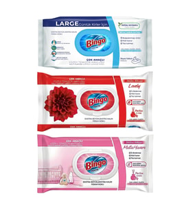 Bingo Yüzey Temizlik Havlusu 96 lı 3 lü Karma Paket