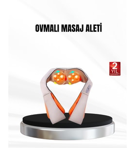 Yoğurmalı Isıtmalı Masaj Aleti - Ev, Ofis ve Araç Kullanımına Uygun, Çok Bölgeli Masaj Sistemi