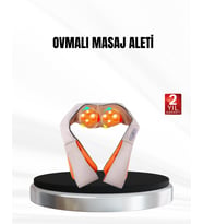 Yoğurmalı Isıtmalı Masaj Aleti - Ev, Ofis ve Araç Kullanımına Uygun, Çok Bölgeli Masaj Sistemi