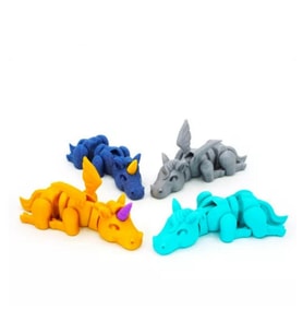 Minikbahcem Flexi Hareketli Oyuncak Unicorn