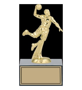 ODAK KUPA - Figürlü Kupalar - Hentbol Figürlü Kupalar FG-001 C - 19 cm