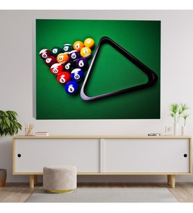 Bilardo Diziliş Kanvas Tablo