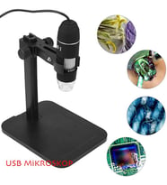 TriLine 1000X 2MP Dijital Standlı 8 Ledli USB OTG Mikroskop