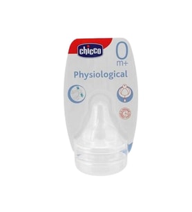 Chicco Silikon Biberon Emziği Normal Akış (0 M+) 2'li