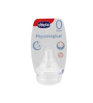 Chicco Silikon Biberon Emziği Normal Akış (0 M+) 2'li
