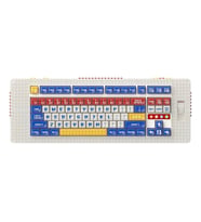 MelGeek Pixel Palette %75 Kailh Custom Box Pixel Linear Switch Hotswap Kablosuz İngilizce Mekanik Klavye