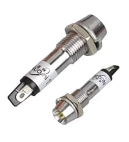 Ic-225 Sinyal Lambası Ø8Mm Metal 12 Volt