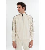 Maraton Comfort Erkek Dik Yaka Taş- Sweatshirt