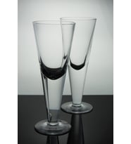 Paşabahçe El İmalatı Kristal Ayaklı 4'lü Bira Bardağı 296832 21499