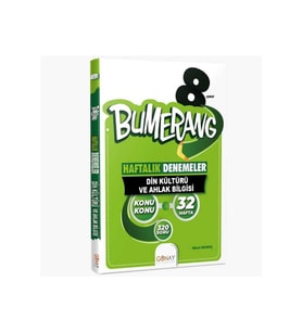 Günay Yayıncılık Günay Yayınları 8.sınıf Lgs Bumerang Din Kültürü Ve Ahlak Bilgisi (Çok Renkli)