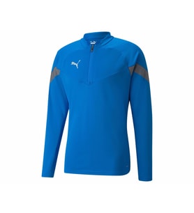 Puma Teamfinal Training 1/4 Zip Top Erkek Futbol Antrenman Ceketi 65737502 Mavi